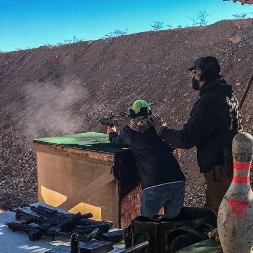 Machine Gun Shooting Range 