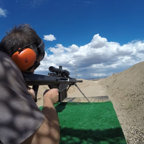 Barrett Sniper Rifle Shooting Range